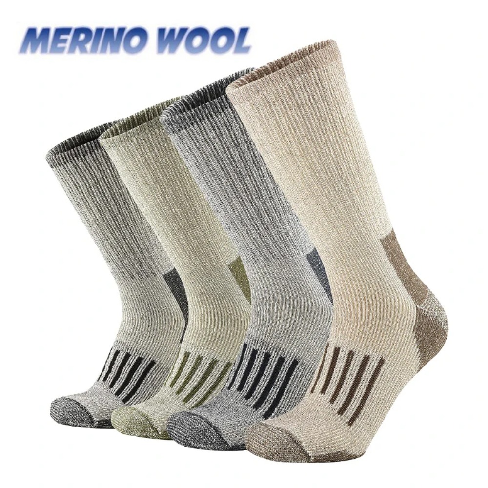Wool Hiking Sock - 80% Merino Wool Socks For Men
