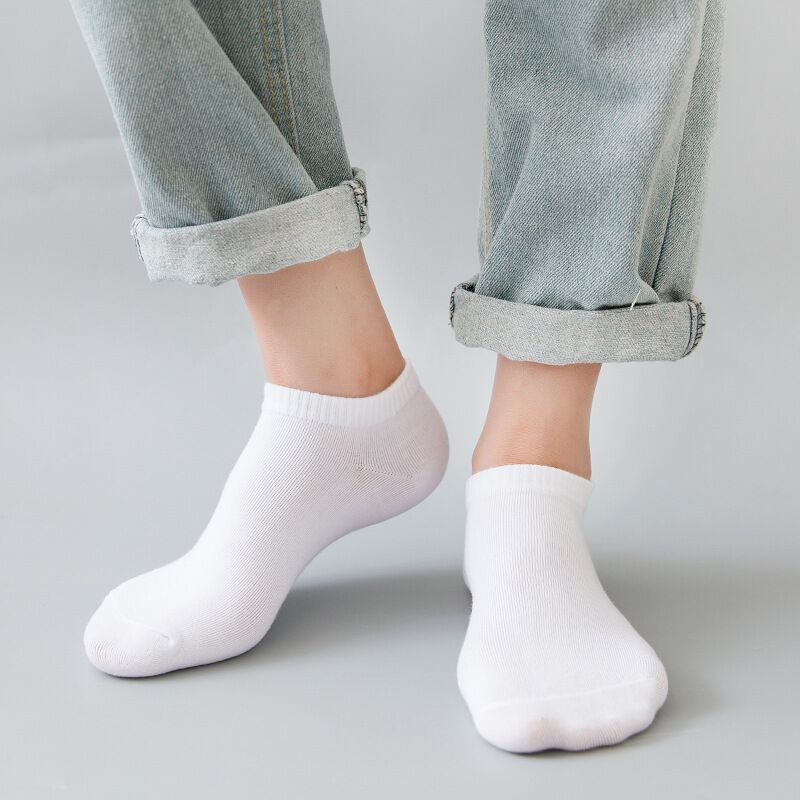 10 Pairs Bulk Black & White No - Ankle Sock Low Cut avis et prix