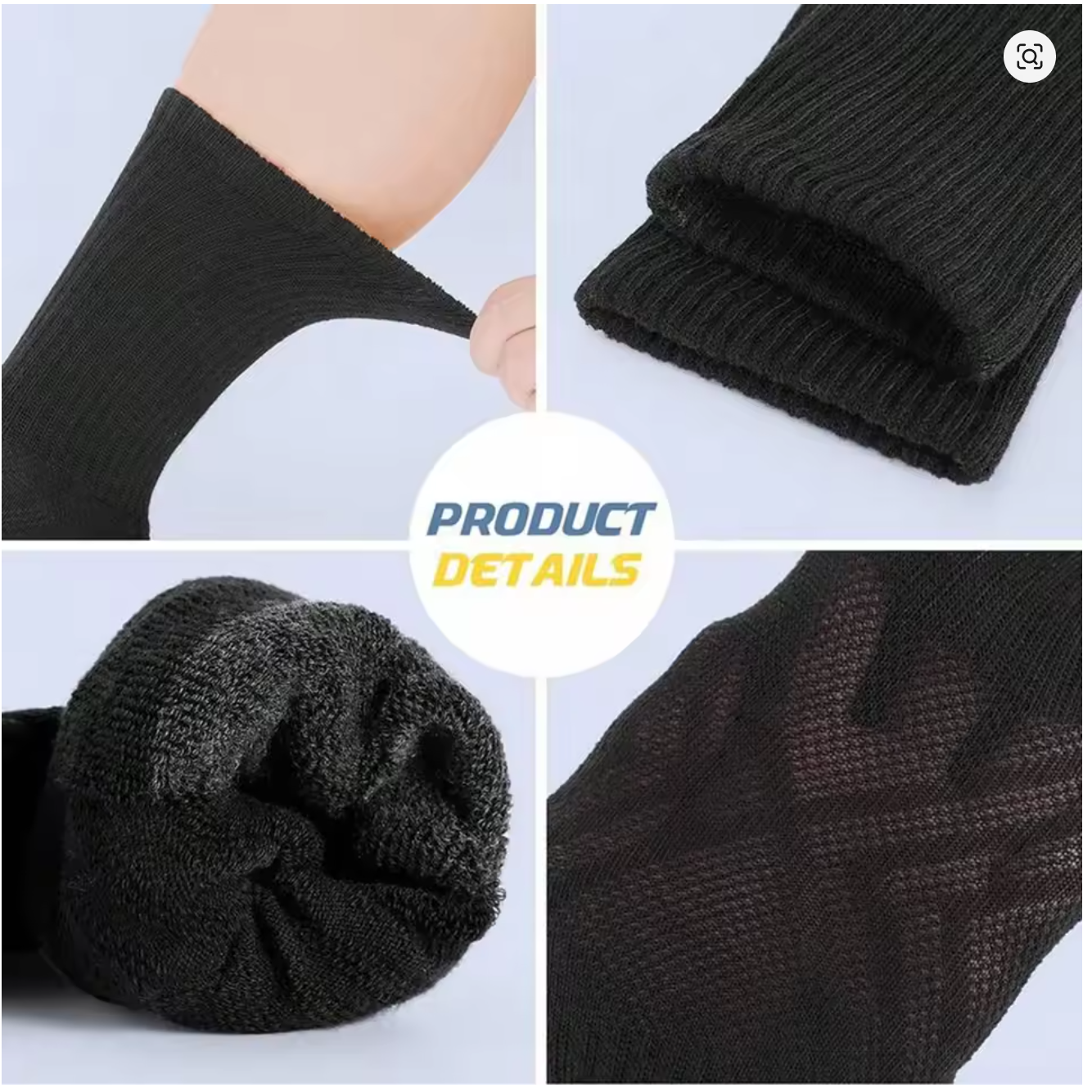 Men's 6 Pairs Pack High Perfor - Cotton Crew Sock Pack avis et prix