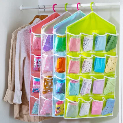 Hot 16Pockets WardrobePockets  - Sock Organizer Tray avis et prix