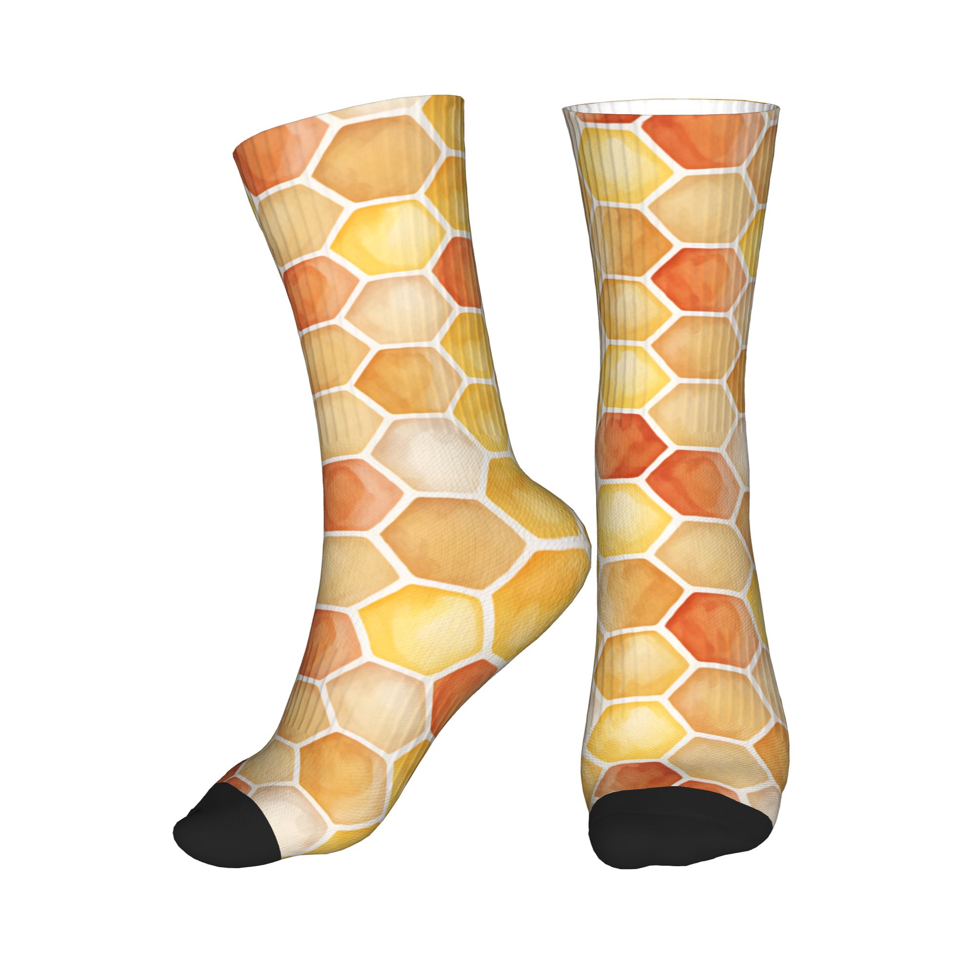 Warm Sunset Watercolor Honeyco - Dress Sock Men avis et prix