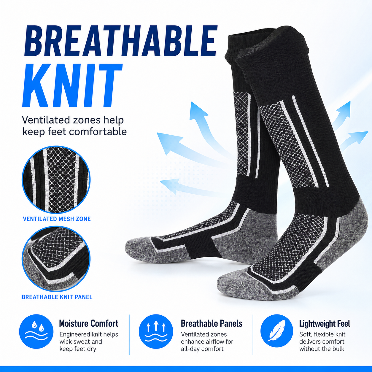 Winter Thermal Compression Ski - Thermal Sock Winter avis et prix