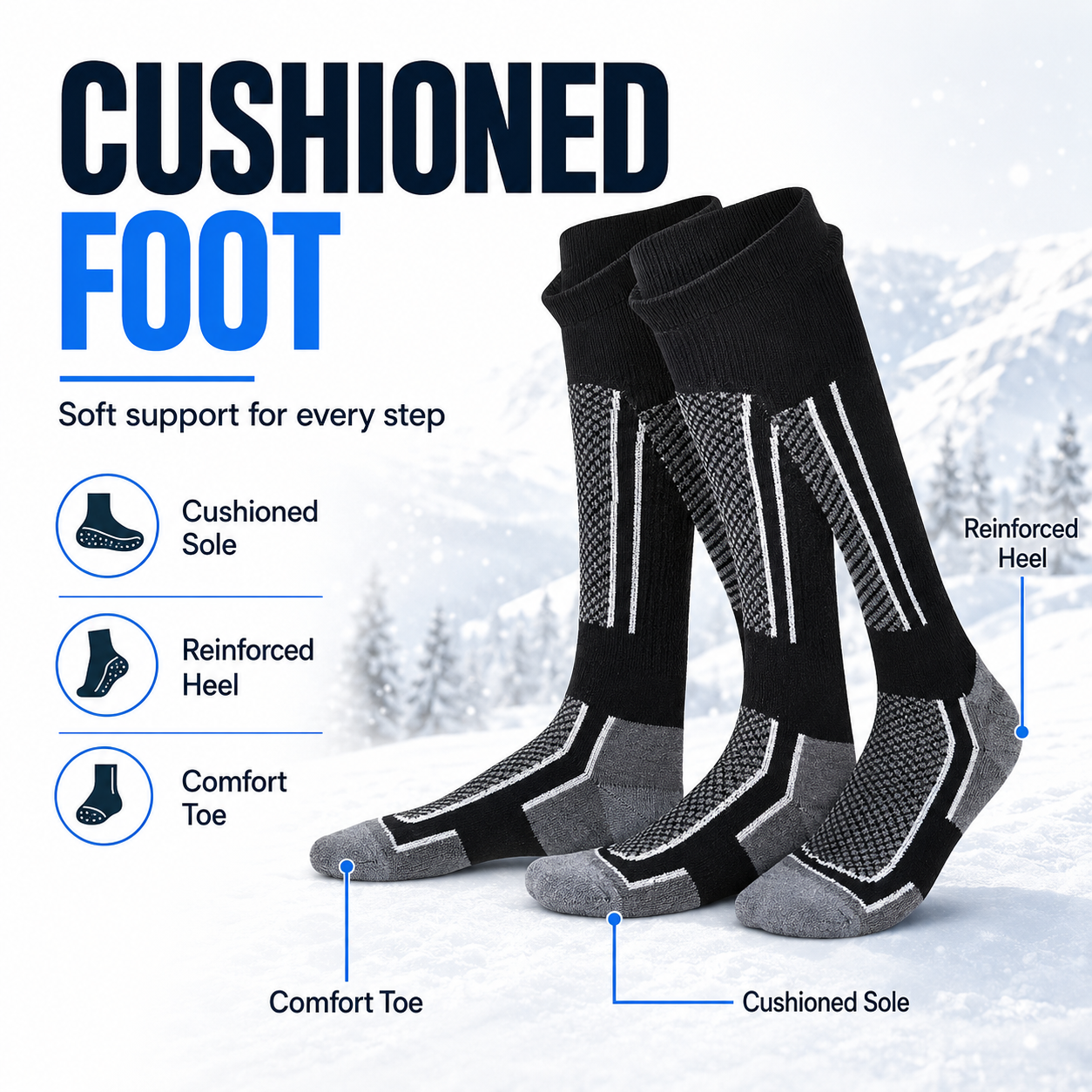 Winter Thermal Compression Ski - Thermal Sock Winter avis et prix