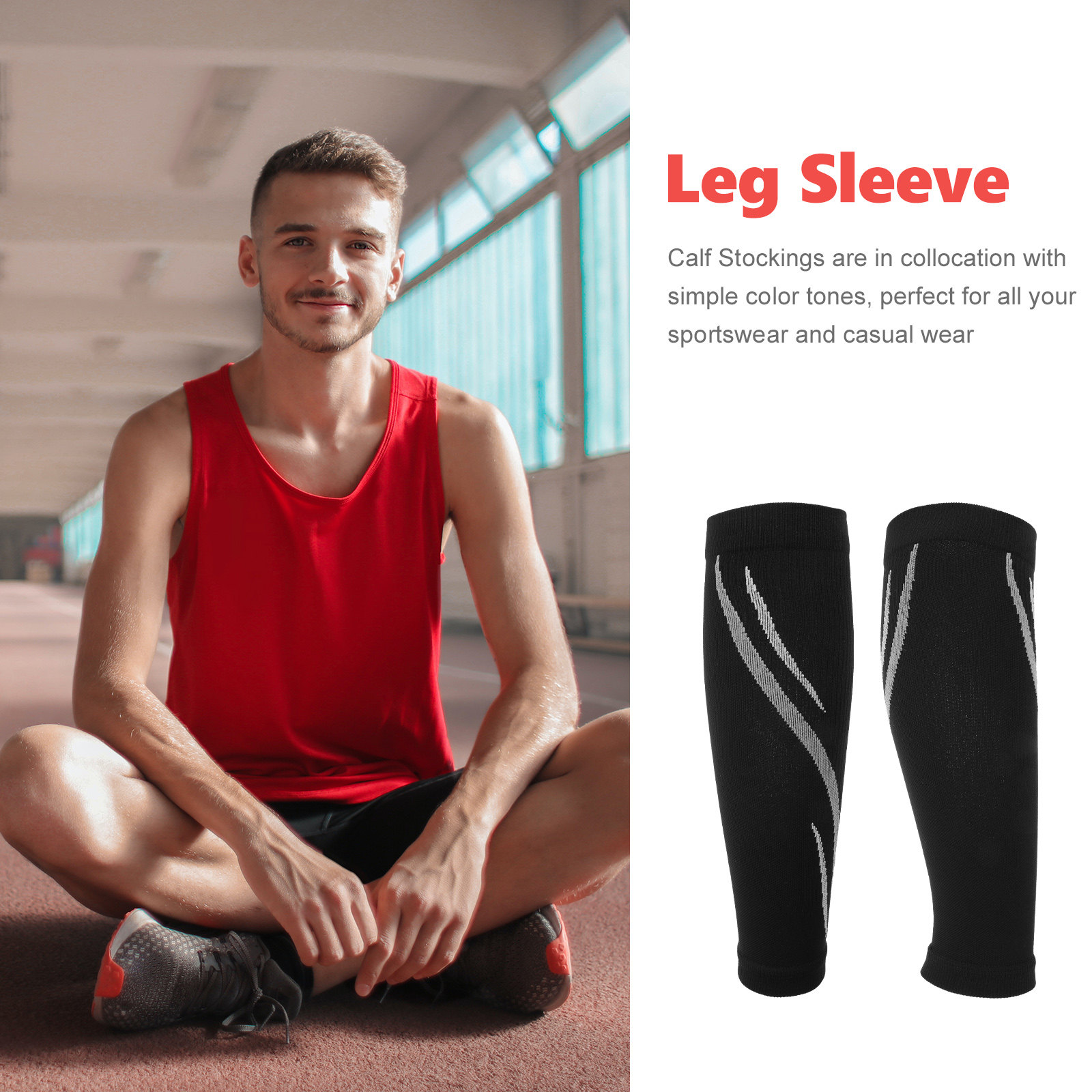 1Pair Calf Compression Sleeves - Compression Sleeve Calf avis et prix