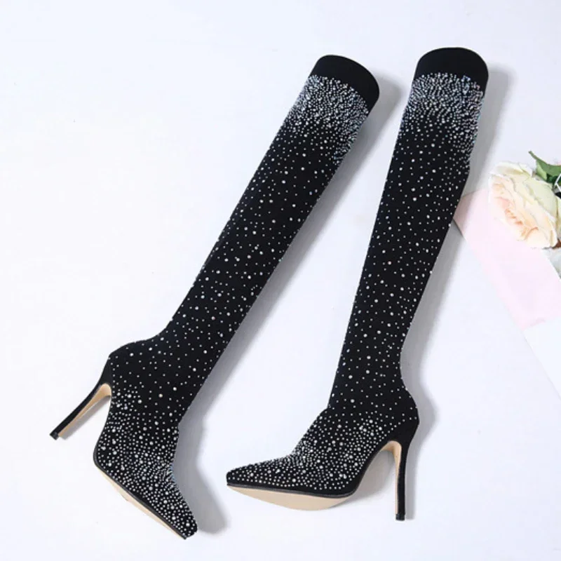 Sexy Over-the-Knee Boots for W - Knee High Sock Women avis et prix