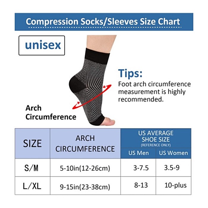 1pair Neuropathy socks,Ankle b - Ankle Brace Sock avis et prix