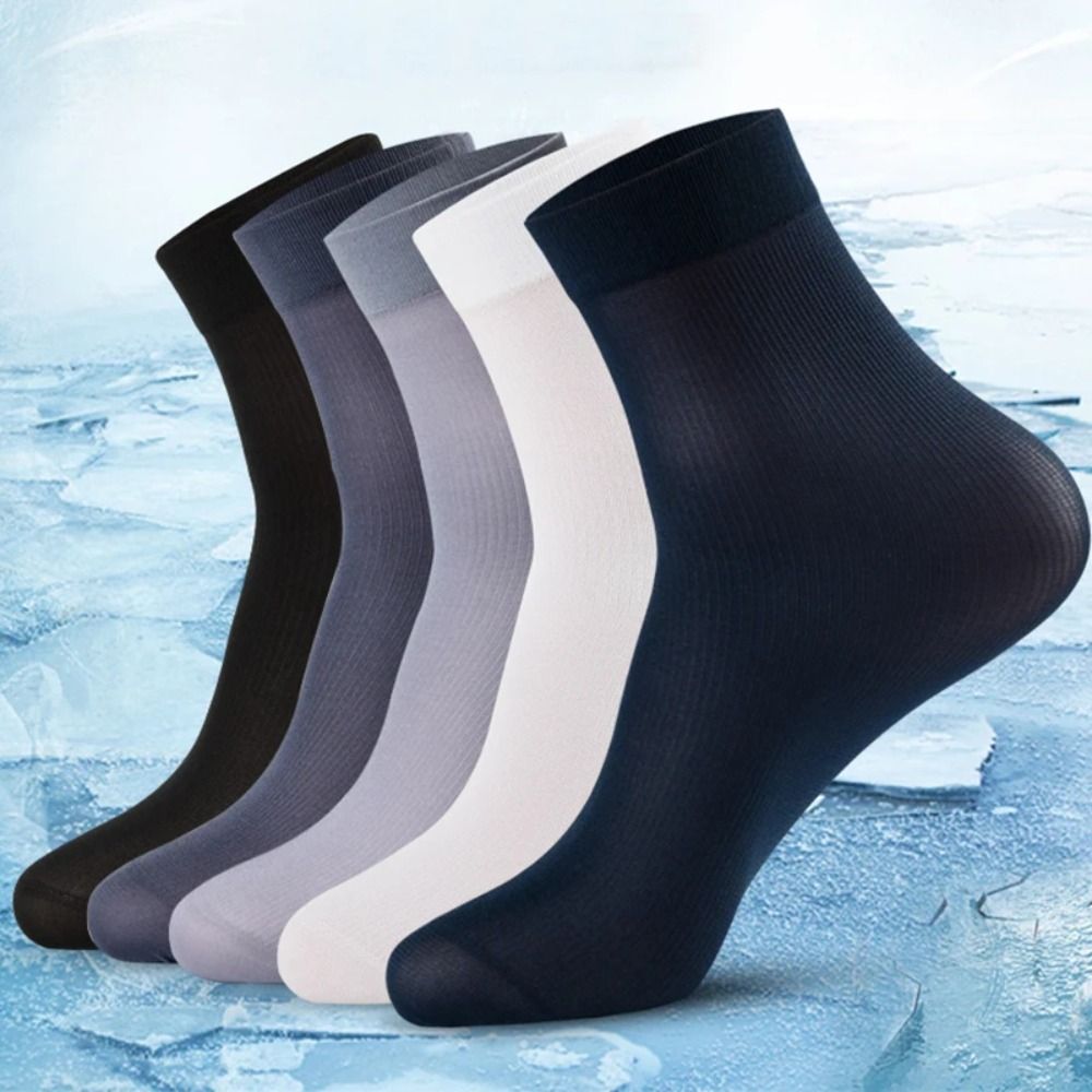 10pairs Casual Breathable Men  - Silk Sock Bamboo avis et prix