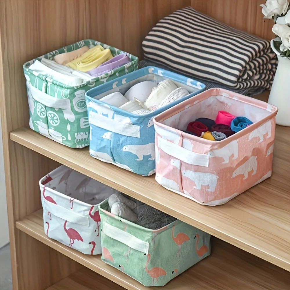 1pc Cotton Linen Fabric Waterp - Sock Organizer Tray avis et prix