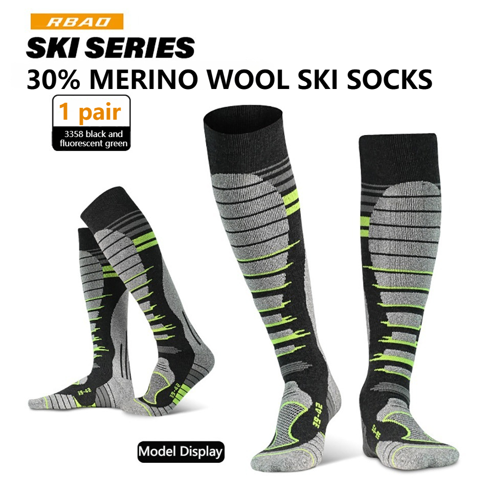 GTUBIKE Merino Wool Ski Socks, - Thermal Sock Winter avis et prix