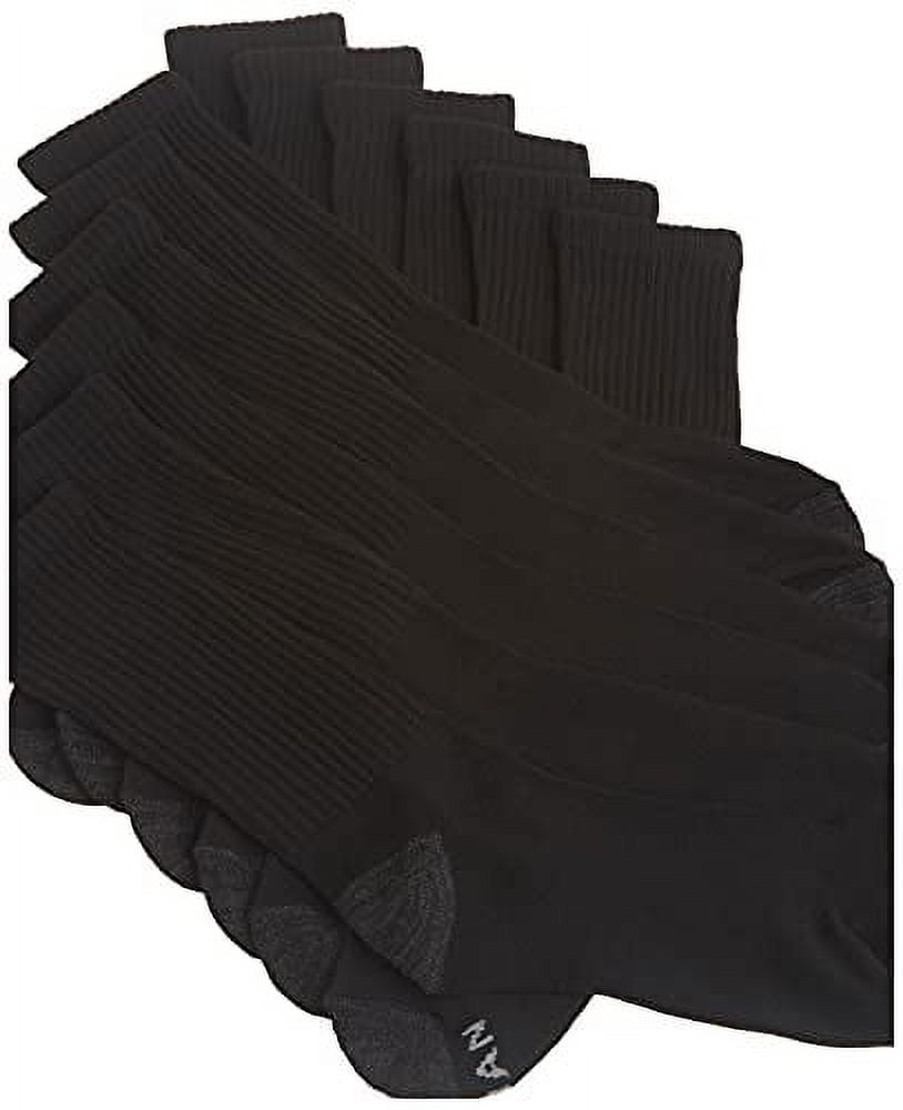 12 Pairs Mens Half Cushion Cre - Cotton Crew Sock Pack avis et prix