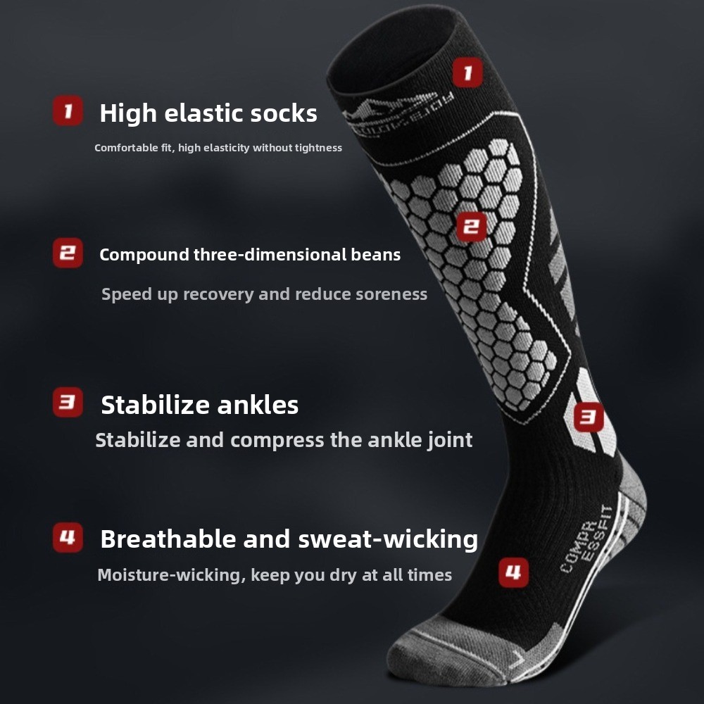 New Thickened Ski Socks Breath - Thermal Sock Winter avis et prix
