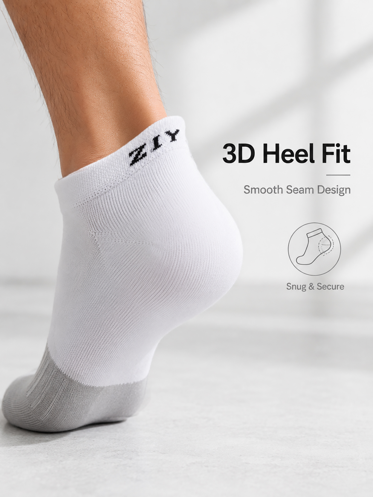 1/4/6Pairs Men's Color Block A - Ankle Sock Low Cut avis et prix