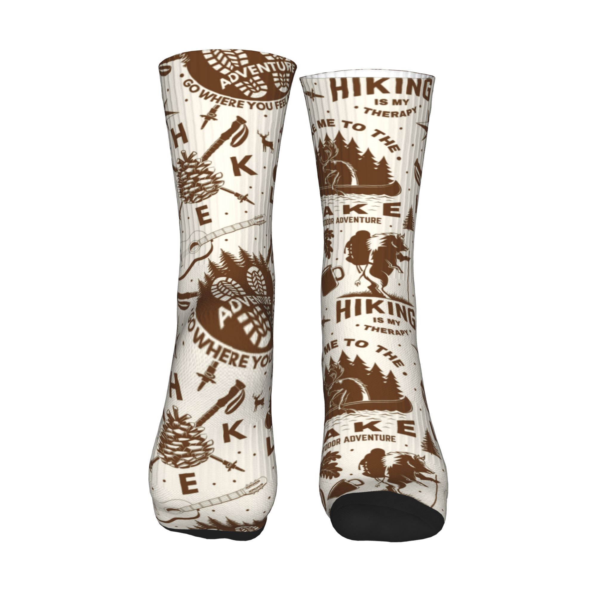 Novelty Mens Vintage Lake Hike - Dress Sock Men avis et prix