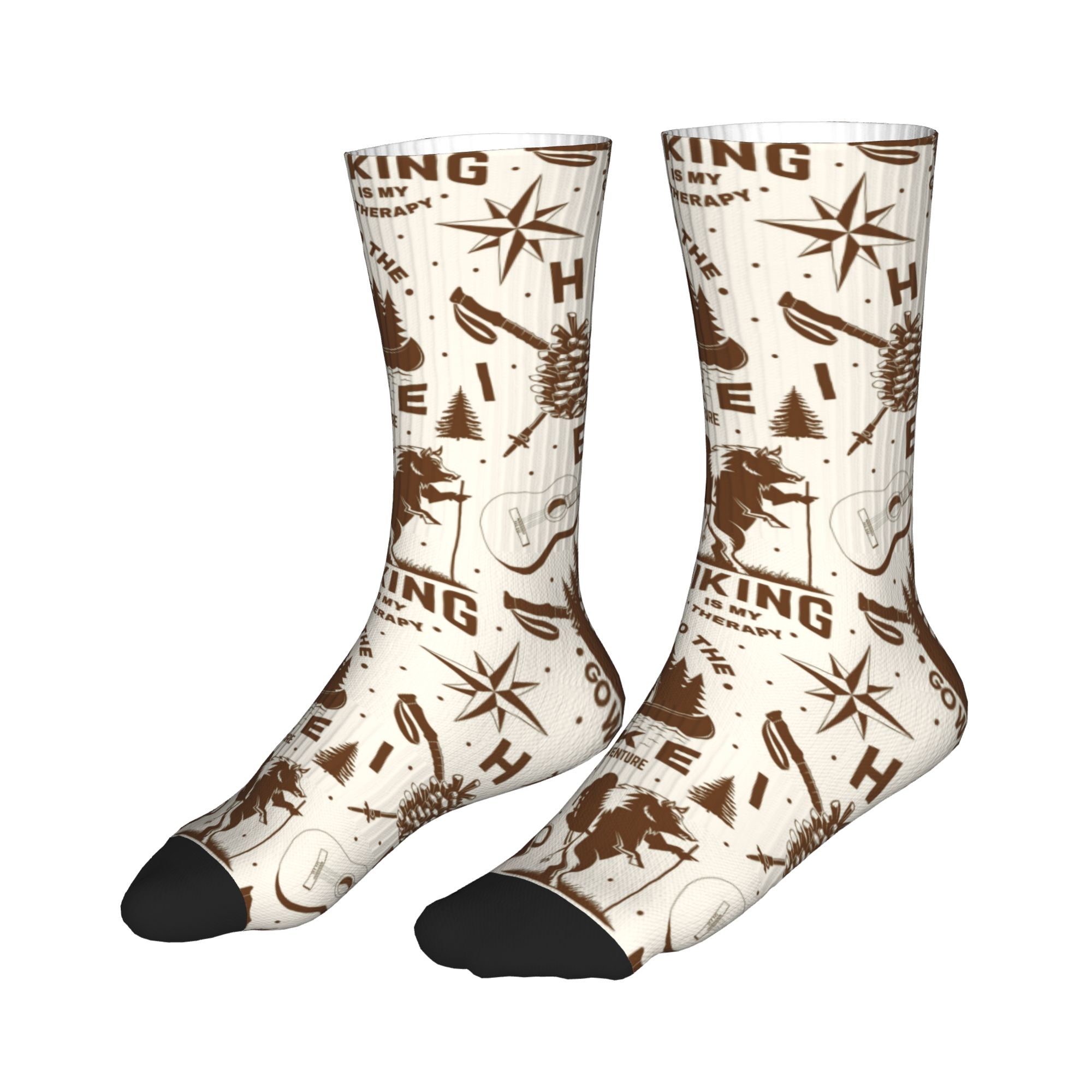 Novelty Mens Vintage Lake Hike - Dress Sock Men avis et prix