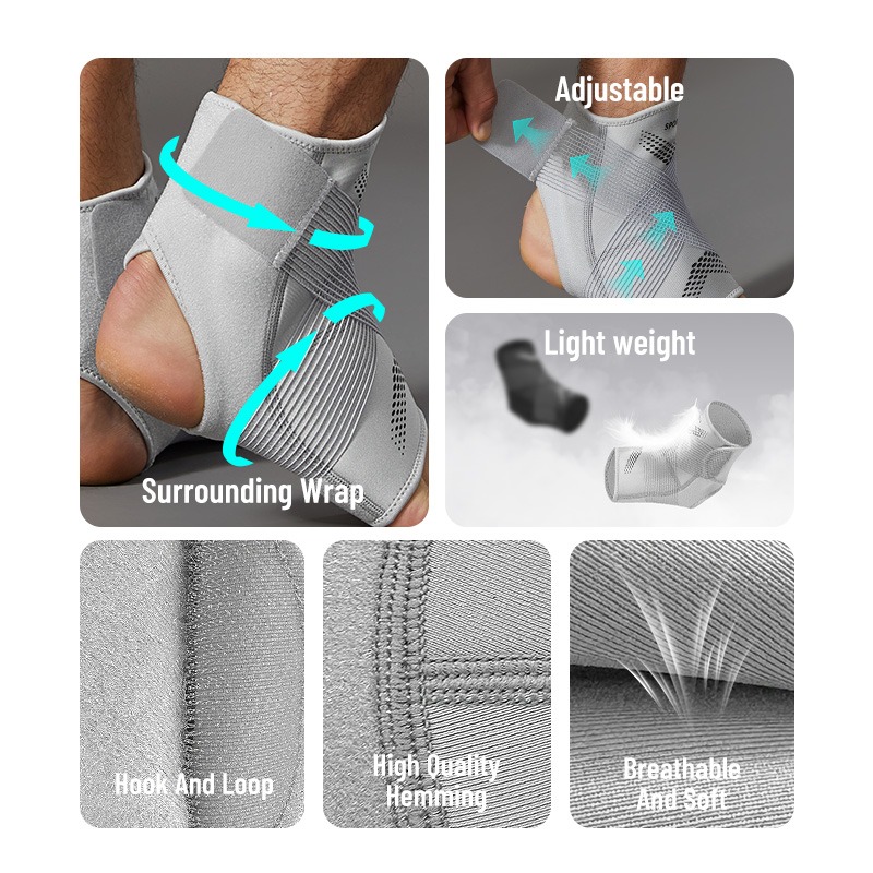 1pc Adjustable Toeless Ankle B - Ankle Brace Sock avis et prix