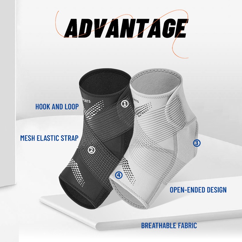 1pc Adjustable Toeless Ankle B - Ankle Brace Sock avis et prix