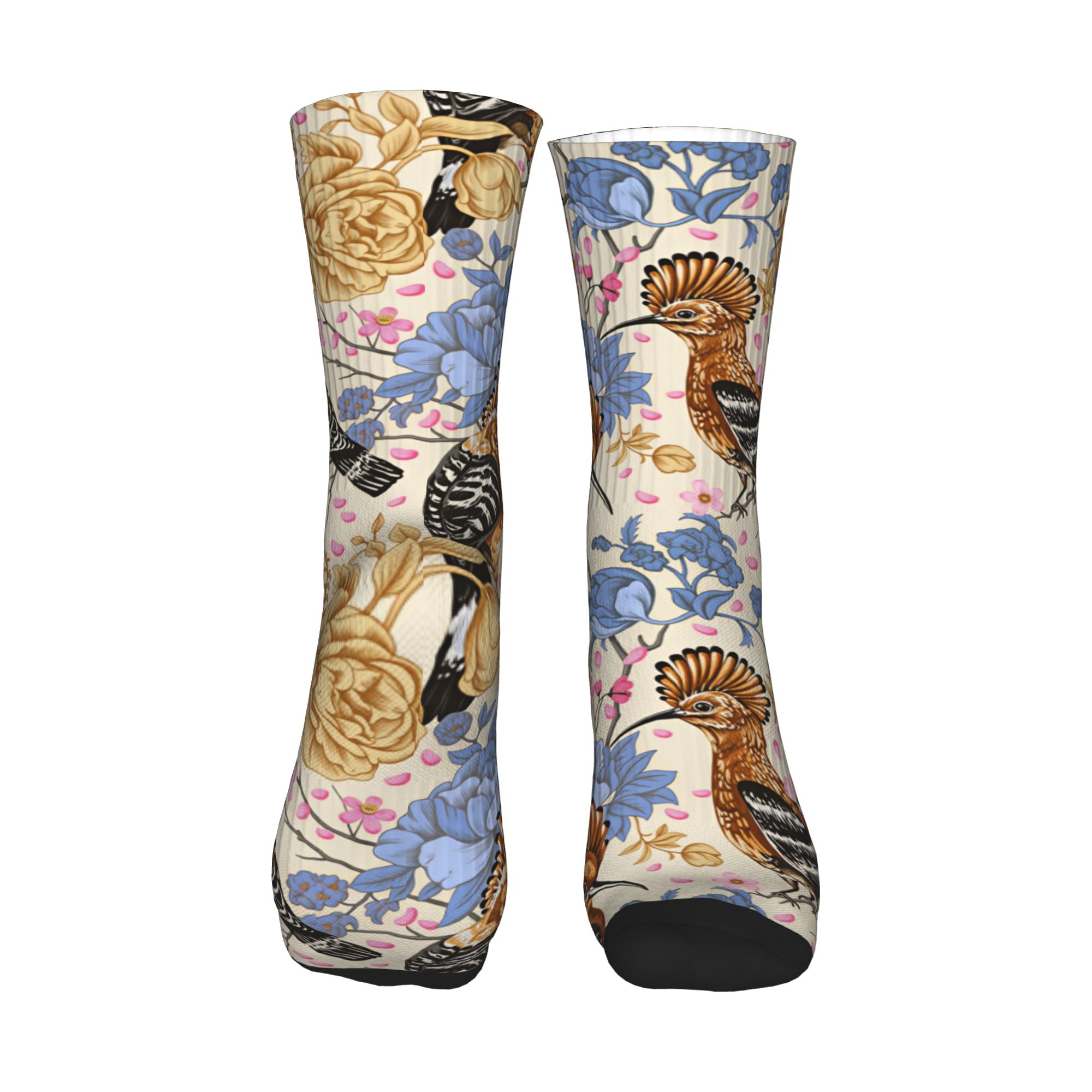 Hoopoe Bird Blue Peony Vintage - Dress Sock Men avis et prix